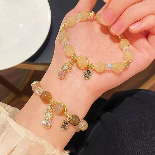 Citrine Pixiu Bracelet